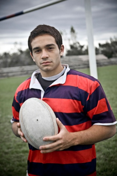 Rugby player Patrick